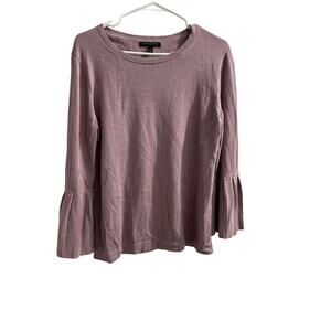 Banana republic long sleeve lilac sweater